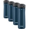 imageContigo x Ally Love Jackson Chill 20 Stainless Steel Spill Proof Water Bottle with AutoPop Lid BPA Free 24oz LicoriceBlueberry