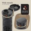 imageContigo x Ally Love Jackson Chill 20 Stainless Steel Spill Proof Water Bottle with AutoPop Lid BPA Free 24oz LicoriceLicorice