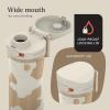 imageContigo x Ally Love Jackson Chill 20 Stainless Steel Spill Proof Water Bottle with AutoPop Lid BPA Free 24oz LicoriceOatmilk