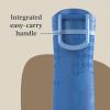 imageContigo x Ally Love Jackson Chill 20 Stainless Steel Spill Proof Water Bottle with AutoPop Lid BPA Free 24oz LicoriceStellar Jay