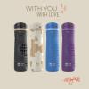 imageContigo x Ally Love Jackson Chill 20 Stainless Steel Spill Proof Water Bottle with AutoPop Lid BPA Free 24oz LicoriceViolet