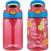 imageContigo Kids Cleanable AUTOSPOUT Water Bottle 14oz 2 Pack Strawberry Ice CreamWatermelon  Dinos