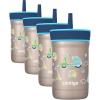 imageContigo Kids Leighton Straw Tumbler with SpillProof Lid 12oz RaspberryAzaleaJuniper Scootin By GFX