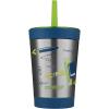 imageContigo Kids SpillProof Tumbler with Straw amp LeakProof Lid 12oz VacuumInsulated Stainless Steel Water Bottle for Kids Dishwasher Safe amp Fits Most Cup Holders Tumbler for School Home TravelGranny Smith Rocket
