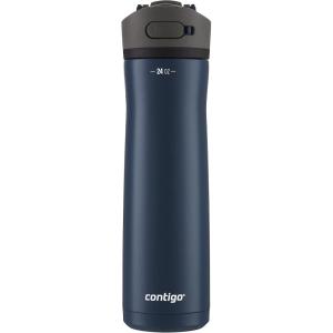 imageContigo Ashland Chill 20 24oz Stainless Steel Water Bottle with AUTOSPOUT Lid Pink LemonadeBlueberry