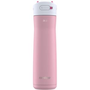 imageContigo Ashland Chill 20 Stainless Steel Water Bottle with AUTOSPOUT Lid 24 oz Strawberry Cream