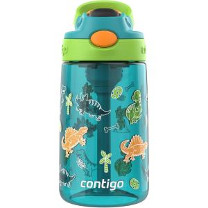 imageContigo Kids Cleanable AUTOSPOUT Water Bottle 14oz 2 Pack Strawberry Ice CreamJuniperDinos
