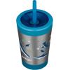 imageContigo Kids SpillProof Stainless Steel Tumbler with Straw and THERMALOCK 12oz Gummy with SharkGummy with Shark