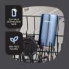 imageContigo Stainless Steel River North 2in1 Can Cooler and Tumbler and SplashProof Lid 12oz Dark Ice