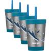 imageContigo Kids SpillProof Stainless Steel Tumbler with Straw and THERMALOCK 12oz Gummy with SharkGummy with Shark
