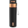 imageContigo AutoSeal 24 oz Stainless Steel VacuumInsulated Water Bottle with Leakproof PushButton Spout amp Lock Carry Strap BPAFree amp LeadFree Dishwasher SafeLicorice Bronze