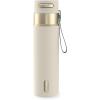 imageContigo AutoSeal 24 oz Stainless Steel VacuumInsulated Water Bottle with Leakproof PushButton Spout amp Lock Carry Strap BPAFree amp LeadFree Dishwasher SafeOatmilk Champagne