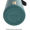imageContigo AutoSeal 24 oz Stainless Steel VacuumInsulated Water Bottle with Leakproof PushButton Spout amp Lock Carry Strap BPAFree amp LeadFree Dishwasher SafeMineral Teal Champagne