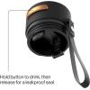 imageContigo AutoSeal 24 oz Stainless Steel VacuumInsulated Water Bottle with Leakproof PushButton Spout amp Lock Carry Strap BPAFree amp LeadFree Dishwasher SafeLicorice Bronze