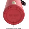 imageContigo AutoSeal 24 oz Stainless Steel VacuumInsulated Water Bottle with Leakproof PushButton Spout amp Lock Carry Strap BPAFree amp LeadFree Dishwasher SafeGoji Berry Champagne