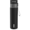 imageContigo AutoSeal 24 oz Stainless Steel VacuumInsulated Water Bottle with Leakproof PushButton Spout amp Lock Carry Strap BPAFree amp LeadFree Dishwasher SafeLicorice Gunmetal