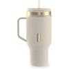 imageContigo SnapSeal 20 oz Stainless Steel VacuumInsulated Water Bottle with Leakproof AutoClose Lid StrawCompatible amp Side Handle BPAFree amp LeadFree Dishwasher SafeOatmilk Champagne