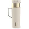 imageContigo SnapSeal 20 oz Stainless Steel VacuumInsulated Water Bottle with Leakproof AutoClose Lid StrawCompatible amp Side Handle BPAFree amp LeadFree Dishwasher SafeOatmilk Champagne