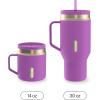 imageContigo SnapSeal 20 oz Stainless Steel VacuumInsulated Water Bottle with Leakproof AutoClose Lid StrawCompatible amp Side Handle BPAFree amp LeadFree Dishwasher SafeGalactic Champagne