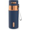 imageContigo AutoSeal 24 oz Stainless Steel VacuumInsulated Water Bottle with Leakproof PushButton Spout amp Lock Carry Strap BPAFree amp LeadFree Dishwasher SafeAbyss Bronze