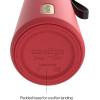 imageContigo DualSip 24 oz Stainless Steel VacuumInsulated Water Bottle with Carry Strap amp 2in1 Leakproof Lid Straw or Spout BPAFree amp LeadFree Dishwasher SafeGoji Berry Champagne