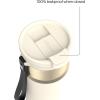 imageContigo DualSip 24 oz Stainless Steel VacuumInsulated Water Bottle with Carry Strap amp 2in1 Leakproof Lid Straw or Spout BPAFree amp LeadFree Dishwasher SafeOatmilk Champagne