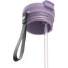imageContigo DualSip 24 oz Stainless Steel VacuumInsulated Water Bottle with Carry Strap amp 2in1 Leakproof Lid Straw or Spout BPAFree amp LeadFree Dishwasher SafePurple Carrot Champagne