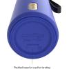 imageContigo DualSip 24 oz Stainless Steel VacuumInsulated Water Bottle with Carry Strap amp 2in1 Leakproof Lid Straw or Spout BPAFree amp LeadFree Dishwasher SafeWild Indigo Champagne