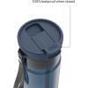 imageContigo DualSip 28 oz Leakproof Plastic Water Bottle with Carrying Strap and 2Way Lid Drink From Straw or Spout 100 Leakproof Durable and Lightweight Tritan Bottle BPAFree and Dishwasher SafeAbyss