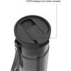 imageContigo DualSip 28 oz Leakproof Plastic Water Bottle with Carrying Strap and 2Way Lid Drink From Straw or Spout 100 Leakproof Durable and Lightweight Tritan Bottle BPAFree and Dishwasher SafeLicorice