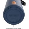 imageContigo SnapSeal 16 oz Stainless Steel VacuumInsulated Water Bottle with Leakproof AutoClose Lid StrawCompatible amp Carry Strap BPAFree amp LeadFree Dishwasher SafeAbyss Bronze