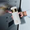 imageContigo SnapSeal 16 oz Stainless Steel VacuumInsulated Water Bottle with Leakproof AutoClose Lid StrawCompatible amp Carry Strap BPAFree amp LeadFree Dishwasher SafeGoji Berry Champagne