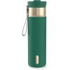 imageContigo DualSip 24 oz Stainless Steel VacuumInsulated Water Bottle with Carry Strap amp 2in1 Leakproof Lid Straw or Spout BPAFree amp LeadFree Dishwasher SafeDark Emerald Champagne