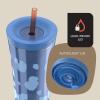 imageContigo x Ally Love Shake amp Go Tumbler Autoclose Lid Leak Proof 20oz LicoriceStellar Jay
