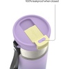 image:imageContigo DualSip 16 oz Compact Stainless Steel VacuumInsulated Water Bottle with 2in1 Leakproof Lid Straw or Spout BPAFree amp LeadFree Dishwasher SafeLilac Pulse