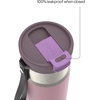 image:imageContigo DualSip 16 oz Compact Stainless Steel VacuumInsulated Water Bottle with 2in1 Leakproof Lid Straw or Spout BPAFree amp LeadFree Dishwasher SafeLunar Petal