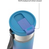 image:imageContigo DualSip 16 oz Compact Stainless Steel VacuumInsulated Water Bottle with 2in1 Leakproof Lid Straw or Spout BPAFree amp LeadFree Dishwasher SafeIndiglow