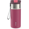 image:imageContigo DualSip 16 oz Compact Stainless Steel VacuumInsulated Water Bottle with 2in1 Leakproof Lid Straw or Spout BPAFree amp LeadFree Dishwasher SafeElectric Bloom